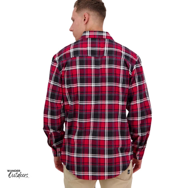 Swanndri Men's Full Button Egmont Flannel Shirt