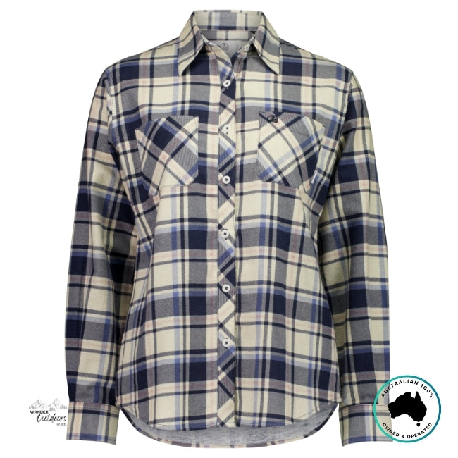 Swanndri Women's Full Button Egmont Flannel Shirt