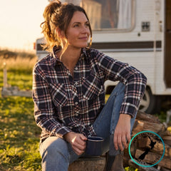 Swanndri Women's Full Button Egmont Flannel Shirt