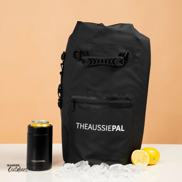 The Aussie Pal - Insulated 15L Cooler Esky Bag Black