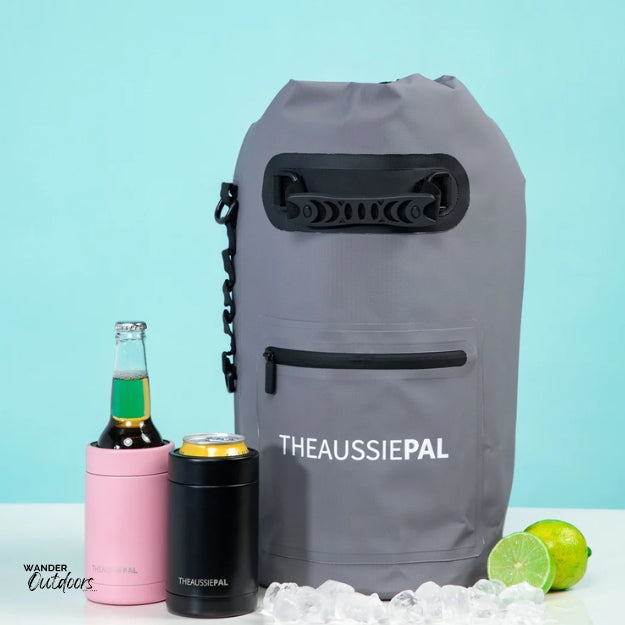 The Aussie Pal - Insulated 15L Cooler Esky Bag Dark Grey