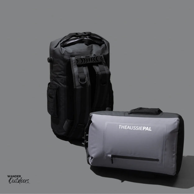 The Aussie Pal - Insulated 20L Cooler 2in1  Backpack in Dark Grey