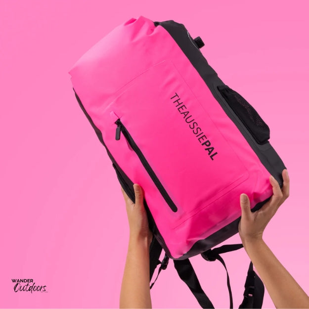 The Aussie Pal - Insulated 20L Cooler 2in1  Backpack in Pink