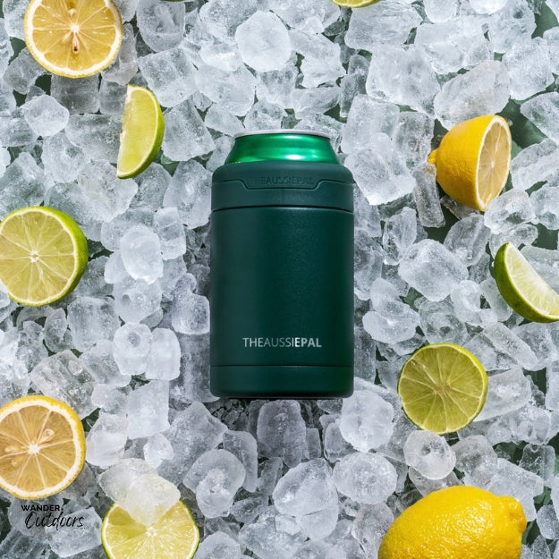 The Aussie Pal - The Cooler Pal - Insulated Stubby Cooler in Green