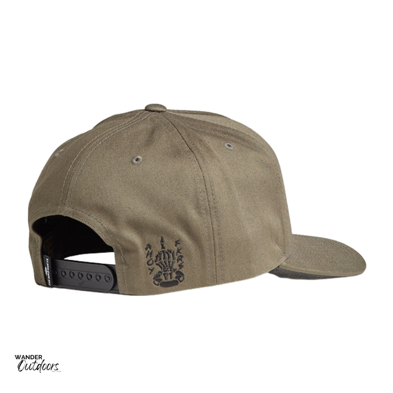 The Mad Hueys Ahoy Fkrs Twill Snapback Cap Standalone Back View