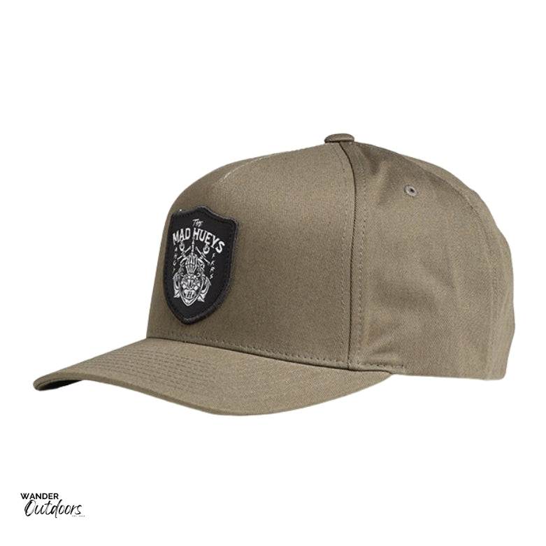 The Mad Hueys Ahoy Fkrs Twill Snapback Cap Standalone Side View