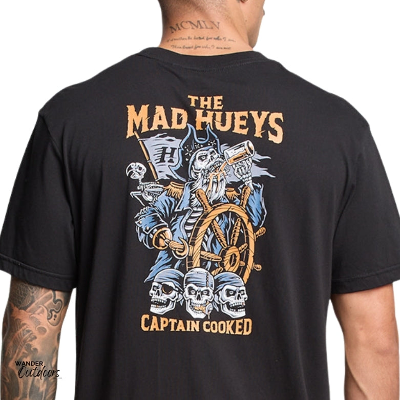 The Mad Hueys Captain Cooked Tee Back 