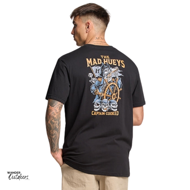 The Mad Hueys Captain Cooked Tee Back View