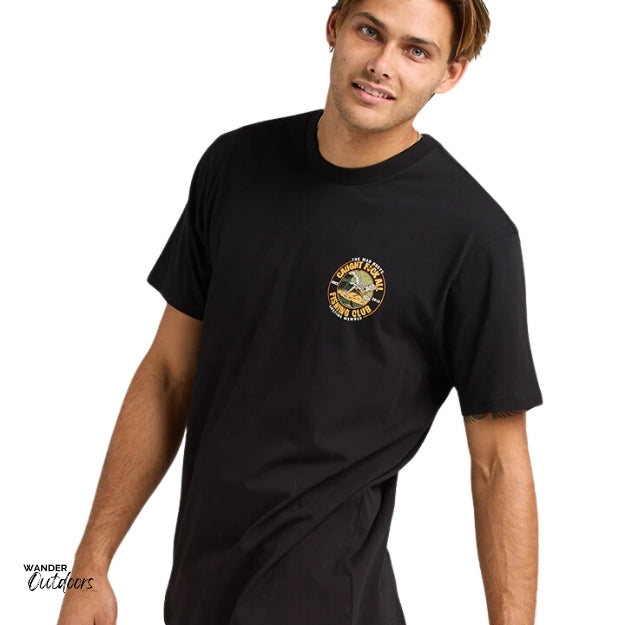 The Mad Hueys Caught FK All Tee Black Front