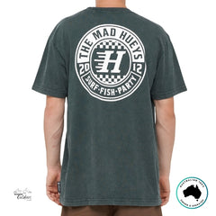 The Mad Hueys Checker Hueys Tee