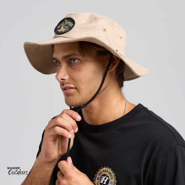 The Mad Hueys Crocn A Coldie Wide Brim Hat