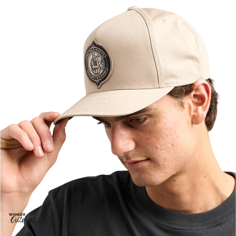 The Mad Hueys FK Off Fish On Twill Snapback Hat