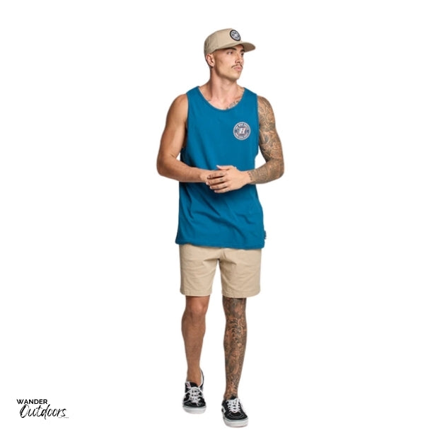 The Mad Hueys H Series Dark Cobalt Tank Full View Front