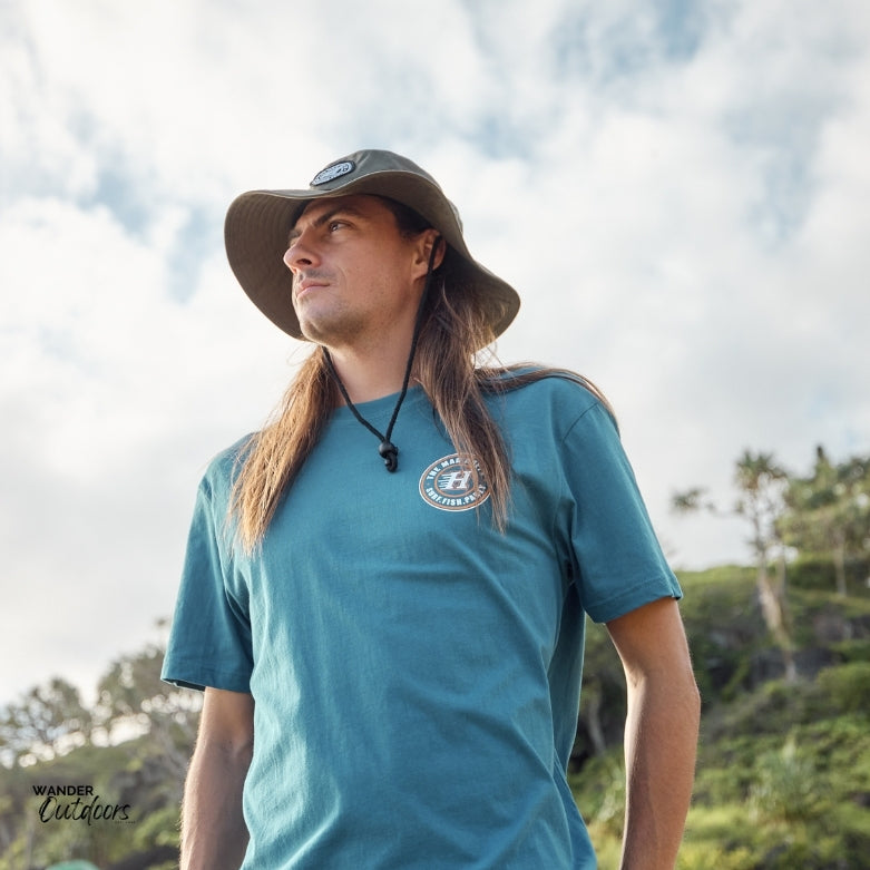 The Mad Hueys H Series Wide Brim Hat sunsmart hat