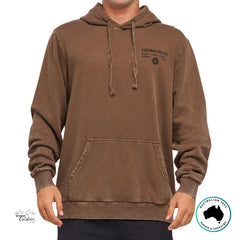 The Mad Hueys Hueys Letter Hooded Pullover