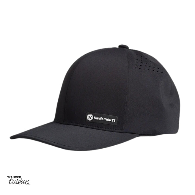 The Mad Hueys Hueys Tech FlexFit Delta Hat Side View