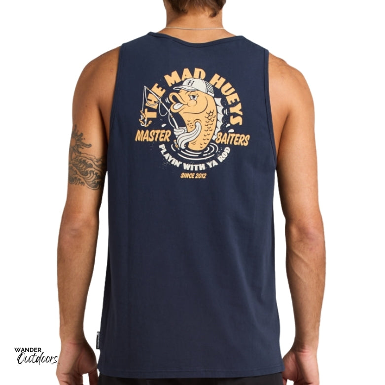 The Mad Hueys Master Baiters Tank Back