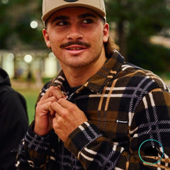 The Mad Hueys Rope Skull Anchor Shacket