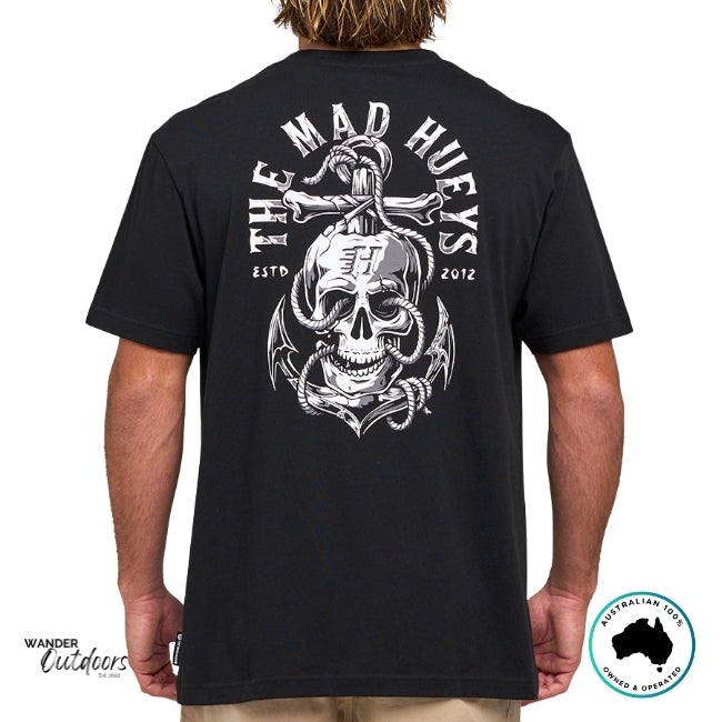 The Mad Hueys Rope Skull Anchor Tee