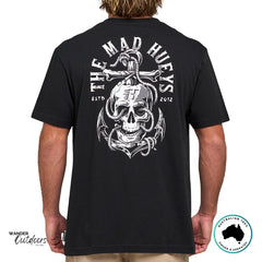 The Mad Hueys Rope Skull Anchor Tee