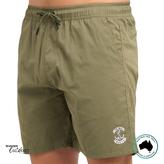 The Mad Hueys Skull Anchor 18" Volley Shorts