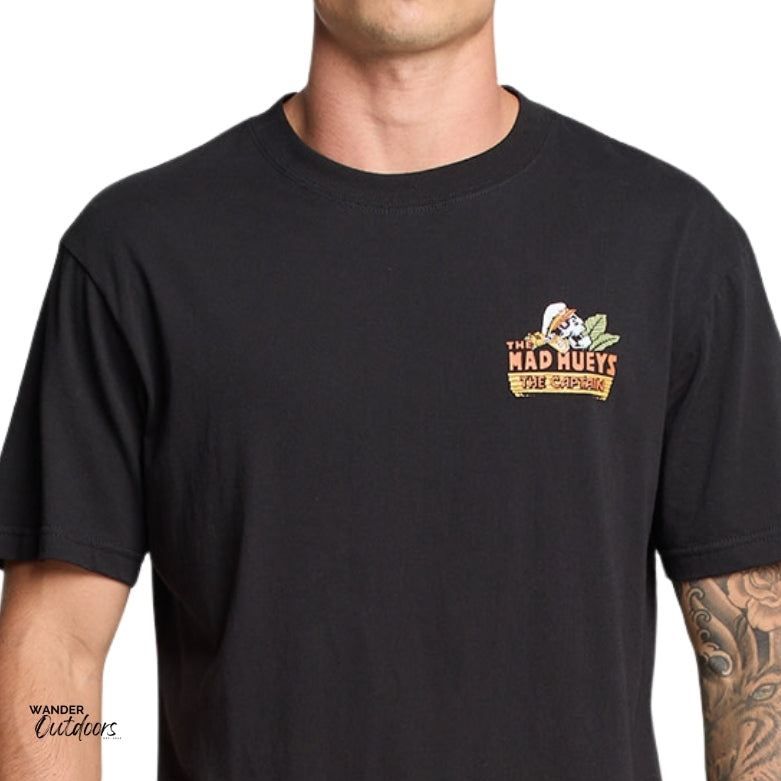 The Mad Hueys "The Island Captain" Short Sleeve Tee Front View