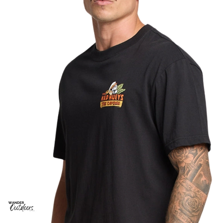 The Mad Hueys "The Island Captain" Short Sleeve Tee Front Side View