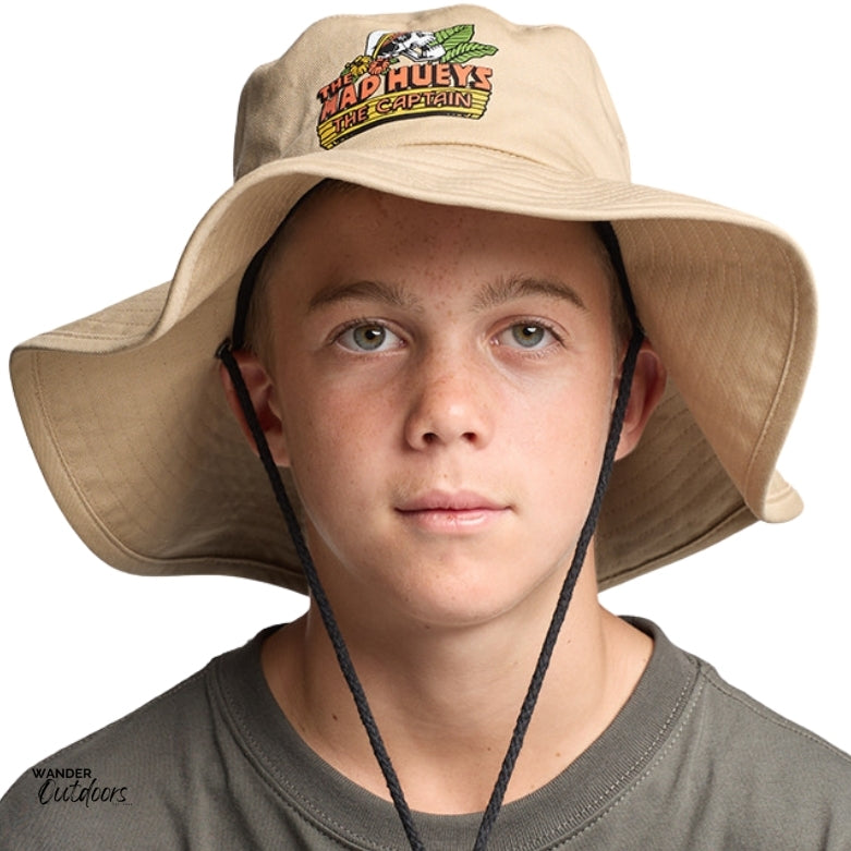 The Mad Hueys The Island Captain Youth Wide Brim Hat