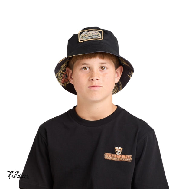 The Mad Hueys Youth Frothin Out Reversible Bucket Hat