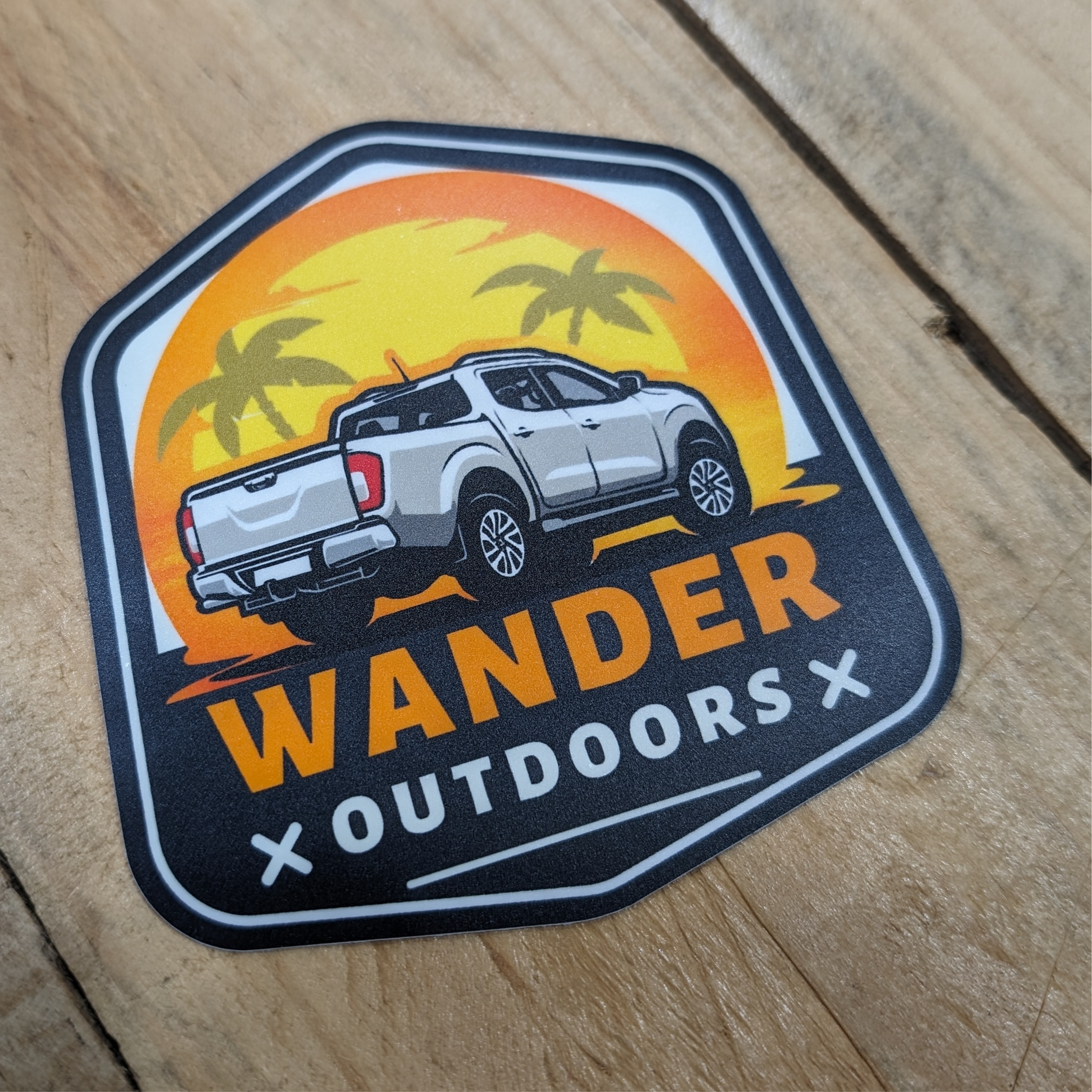 Wander Outdoor Ute Sticker