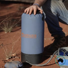 Wildtrak 15L Portable Shower with Foot Pump