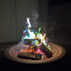Wildtrak Magic Colour Fire Dust 15g Fire pit