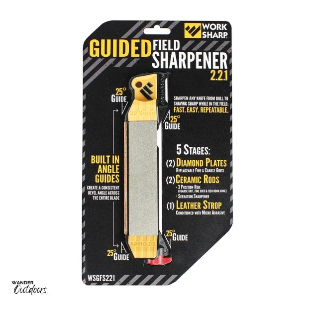 Work Sharp WSGFS221 Guided Field Sharpener