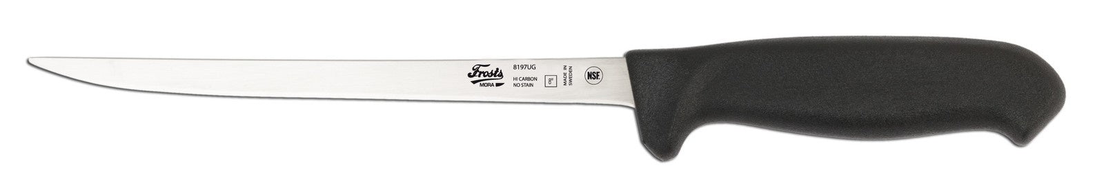 Frosts Mora 8197UG 128-5039 Filleting Knife Narrow Semi Flex 8" 197mm w/Sheath - Wander Outdoors