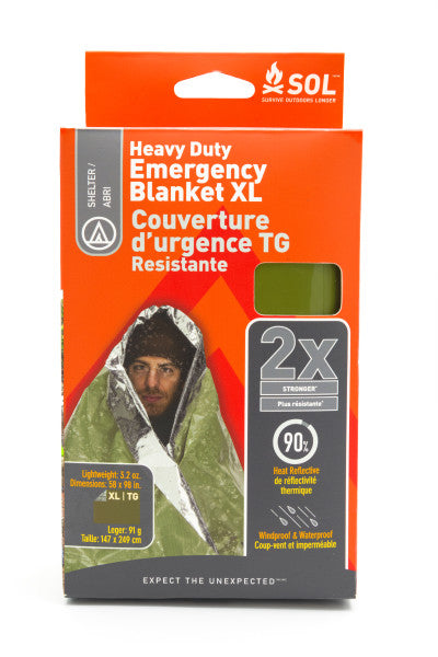 SOL Heavy Duty Emergency Blanket - Wander Outdoors