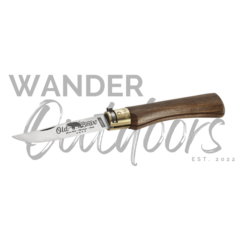 Antonini 9306/23LN Old Bear Classical Walnut Extra Large Carbon Steel - Wander Outdoors