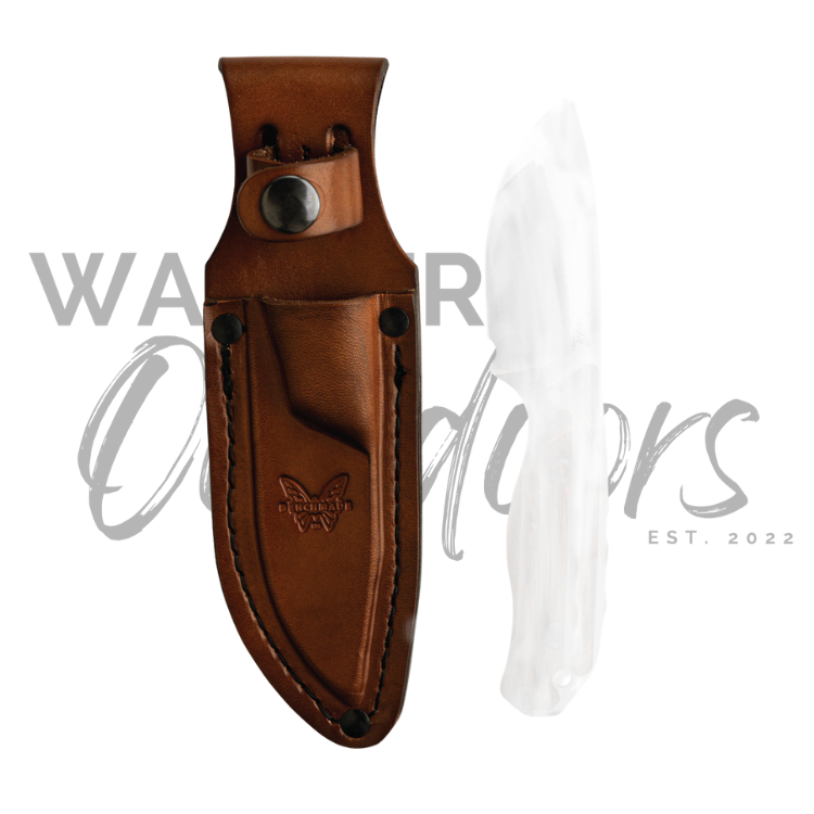 Benchmade B102214F Leather Sheath to Suit 15017 Hidden Canyon Hunter - Wander Outdoors