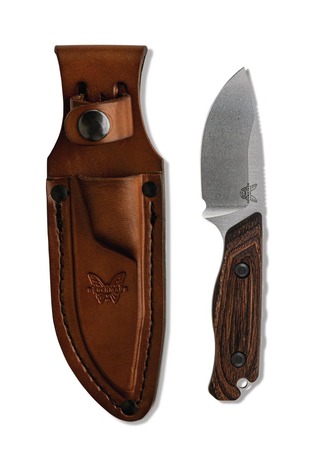 Benchmade 15017 Hidden Canyon Hunter Knife - Fixed Blade - Wood Handle - Wander Outdoors
