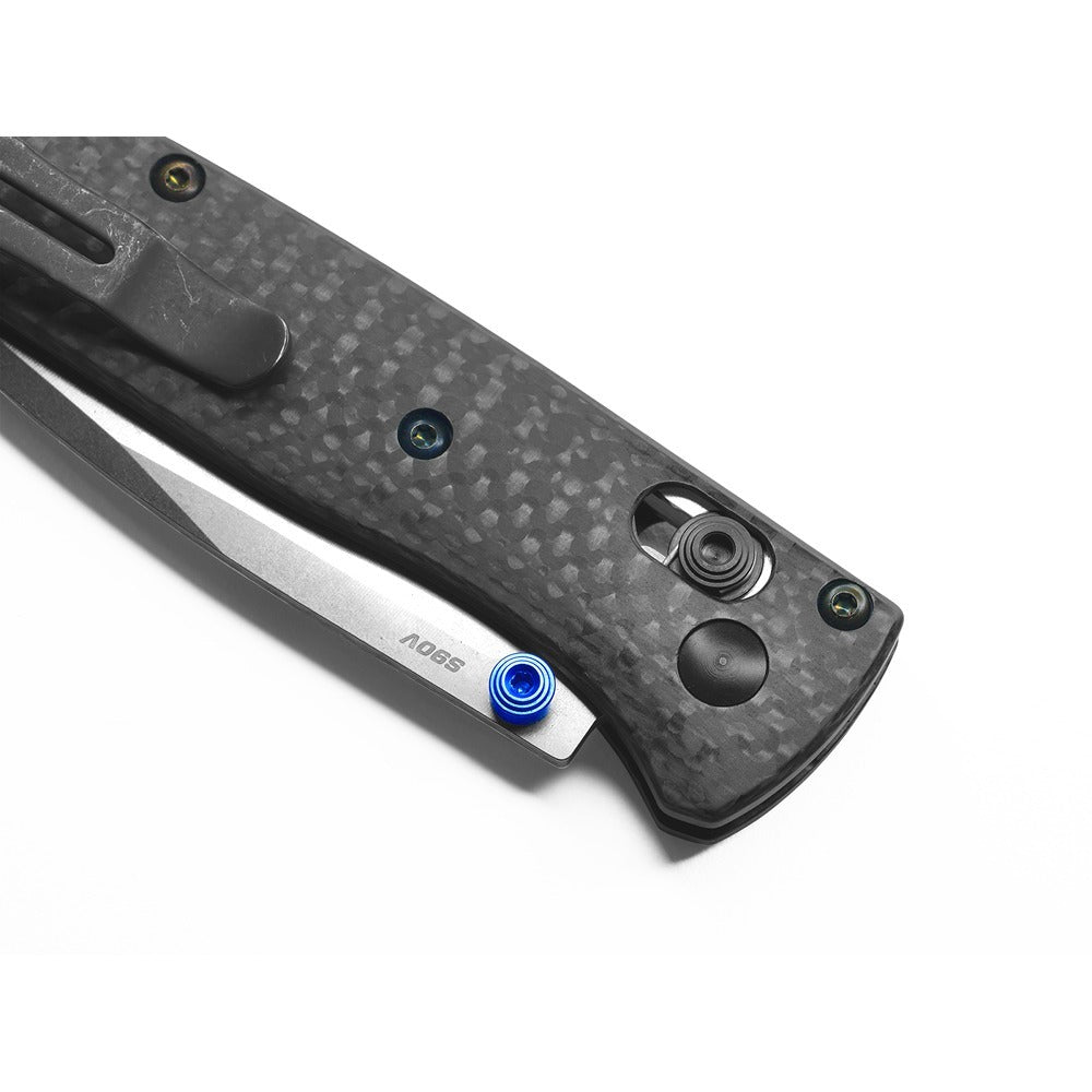 Benchmade 533-3 Mini Bugout Axis Folding Knife - Carbon Fibre Handle - Wander Outdoors