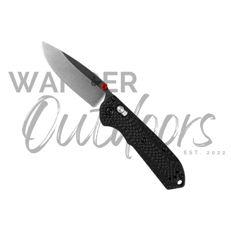 Benchmade 565-1 Mini Freek Axis Folding Knife - Carbon Fibre Handle - Wander Outdoors