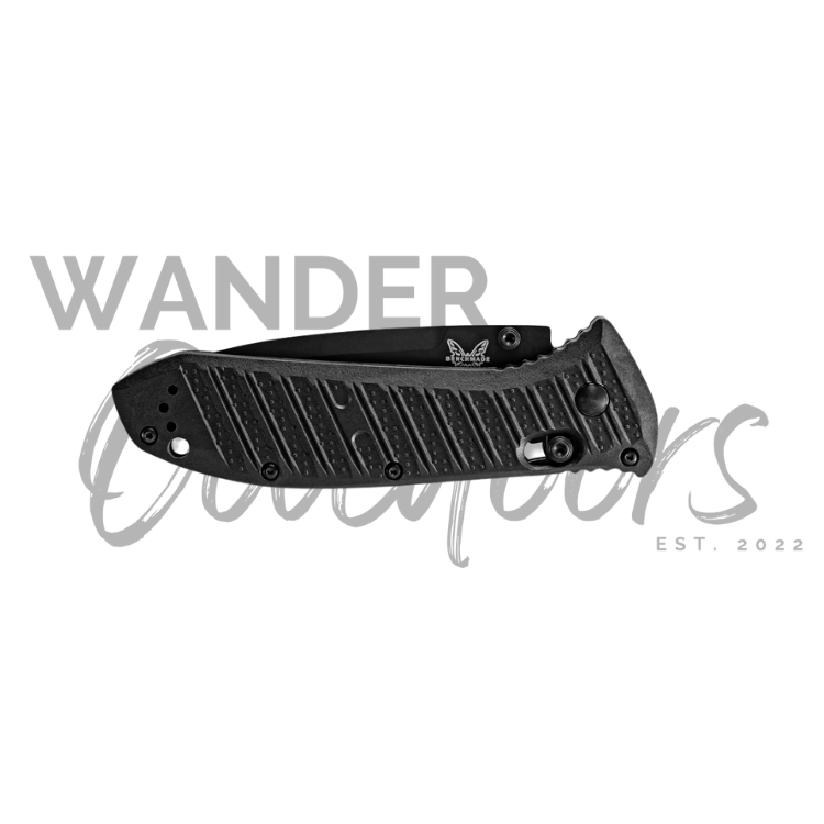 Benchmade 570SBK-1 Presidio II Ultra Axis Folding Knife - Part Serrated Blade - Wander Outdoors