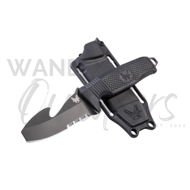 Benchmade 112 H2O Fixed Dive Rescue Knife - Wander Outdoors