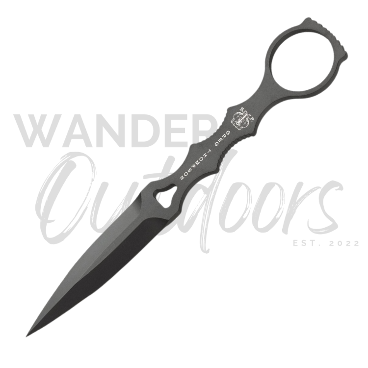 Benchmade 176BKSN Thompson SOCP (Special Operatives Combatives Programs) - Fixed Blade with Sand Sheath - Wander Outdoors