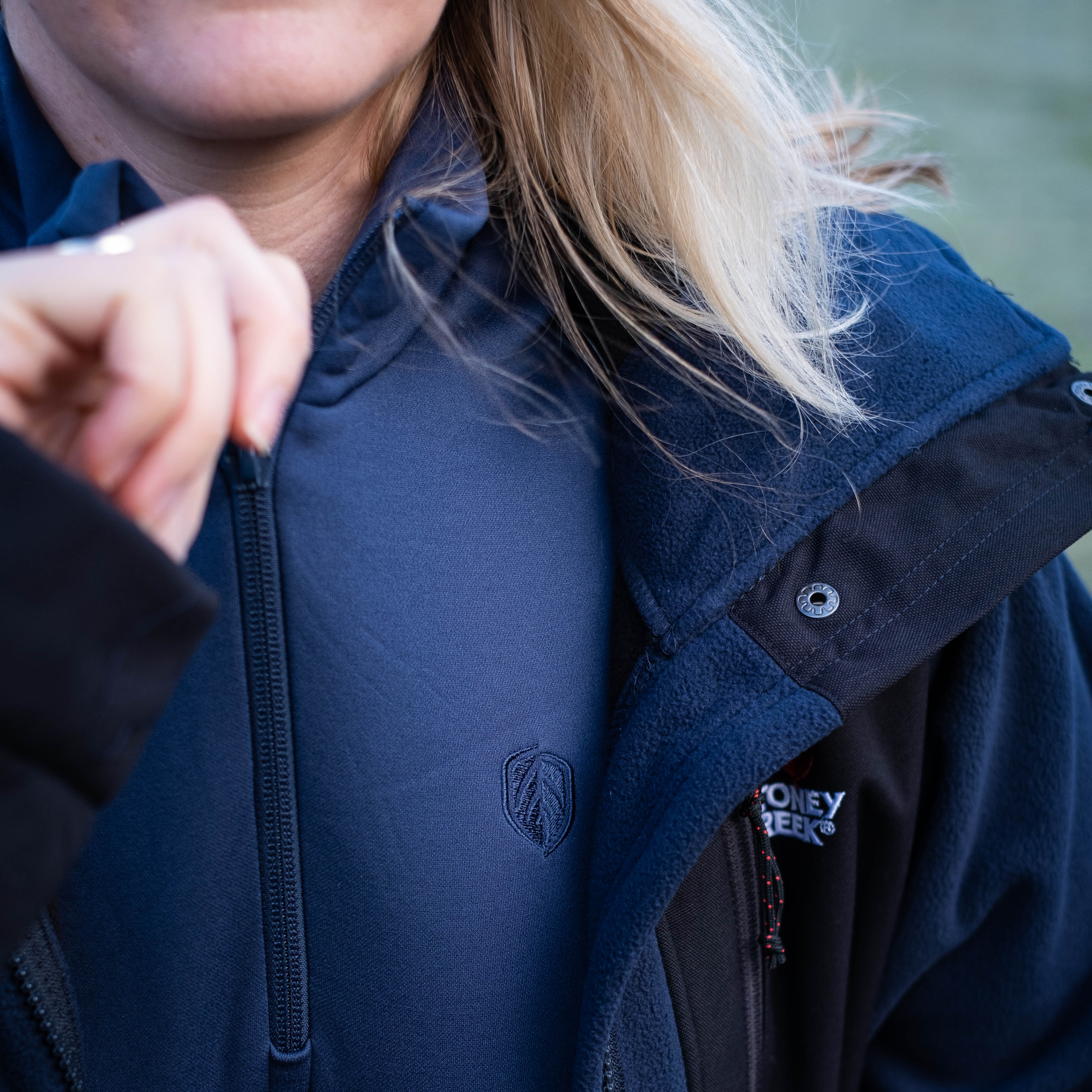 Half zip sales jacket womens
