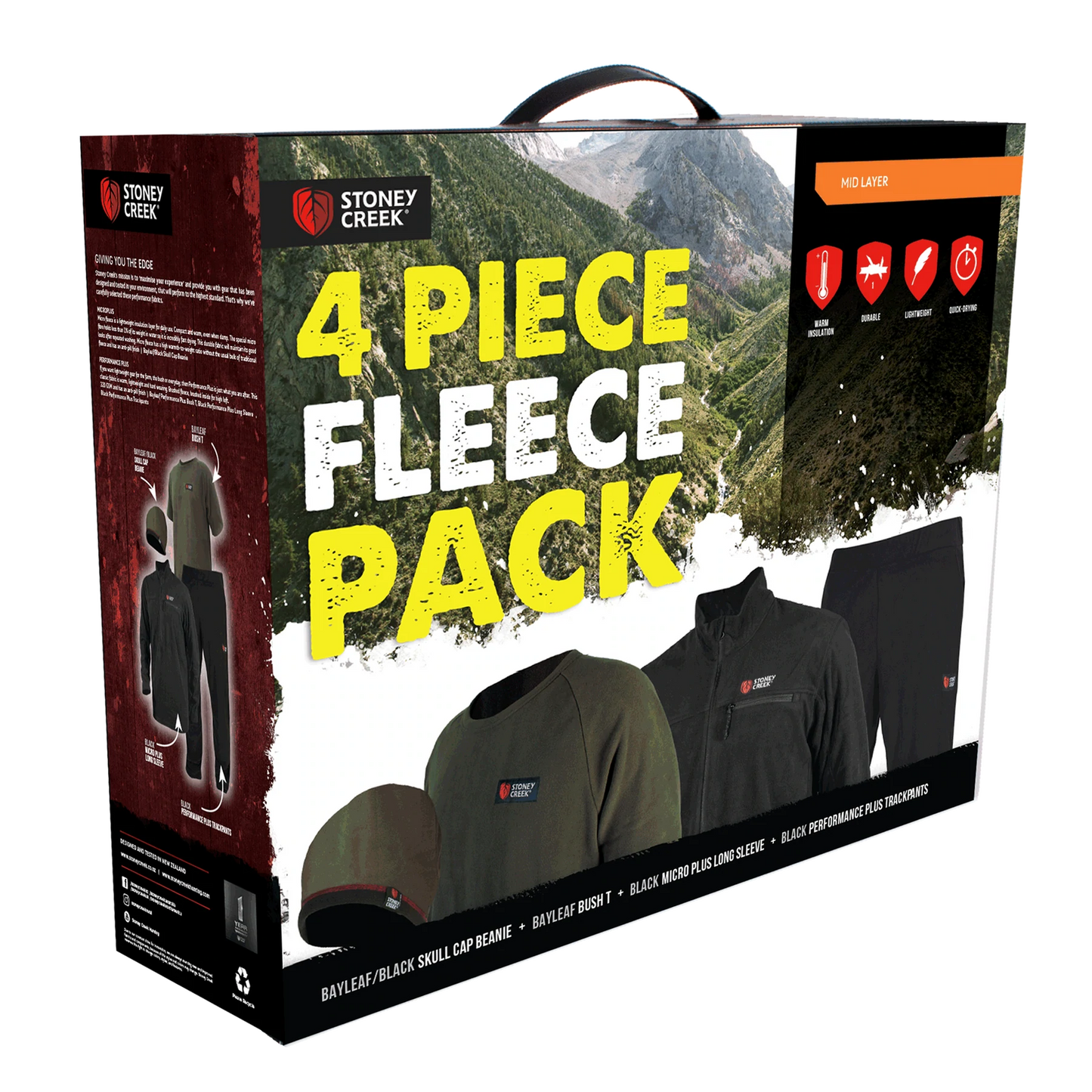 Stoney Creek Adults 4 Piece Fleece Pack - Wander Outdoors