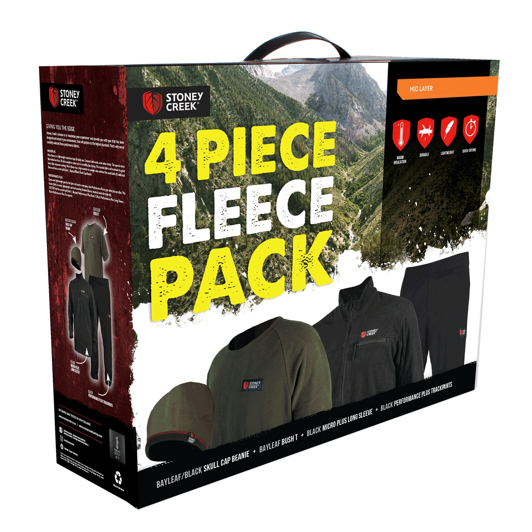 Stoney Creek Adults 4 Piece Fleece Pack - Wander Outdoors