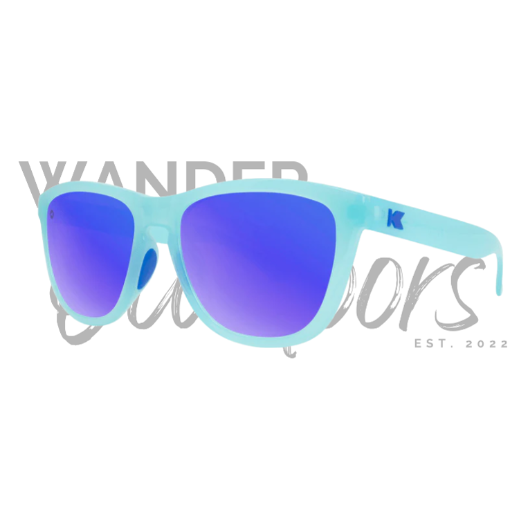 Knockaround Premium Sport Sunglasses - Icy Blue / Moonshine - Wander Outdoors