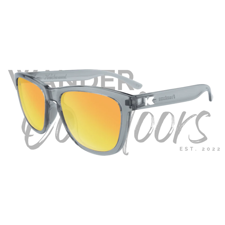 Knockaround Premium Sport Sunglasses - Clear Grey / Sunset - Wander Outdoors