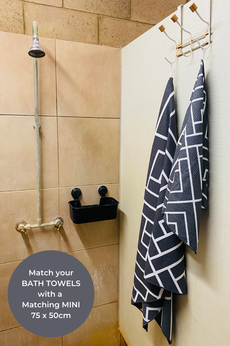 Newlyfe Slate Bath Towel - Wander Outdoors