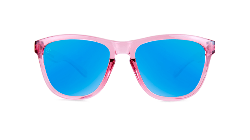 Knockaround Kids Premium Sunglasses - Glossy Pink / Aqua - Wander Outdoors